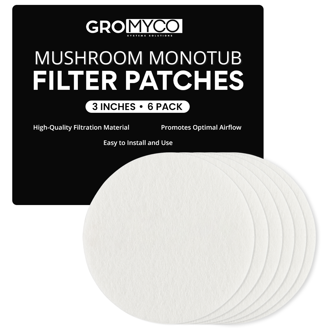 Monotub Filter Patches - 6 Pack