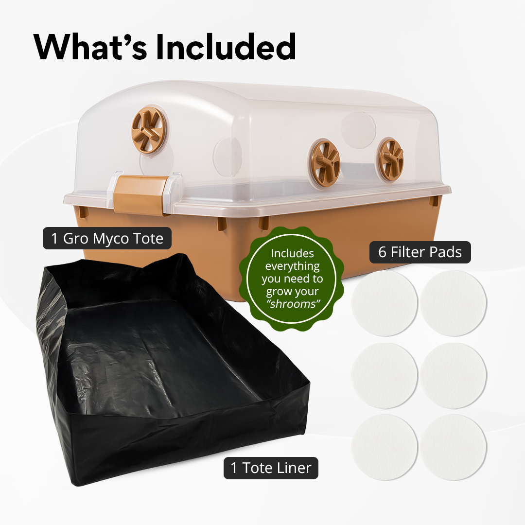 GroMyco 68 Quarts Mushroom Monotub