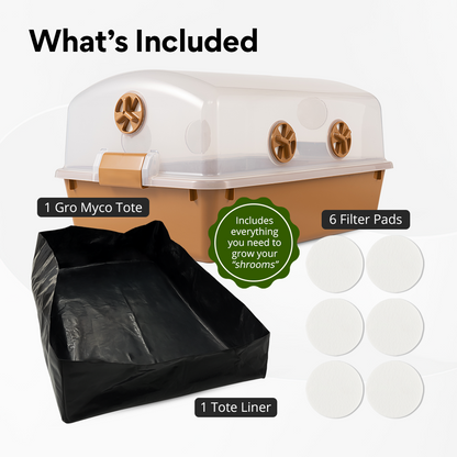 Gro Myco Systems 68 Quart Mushroom Monotub (3-Pack)