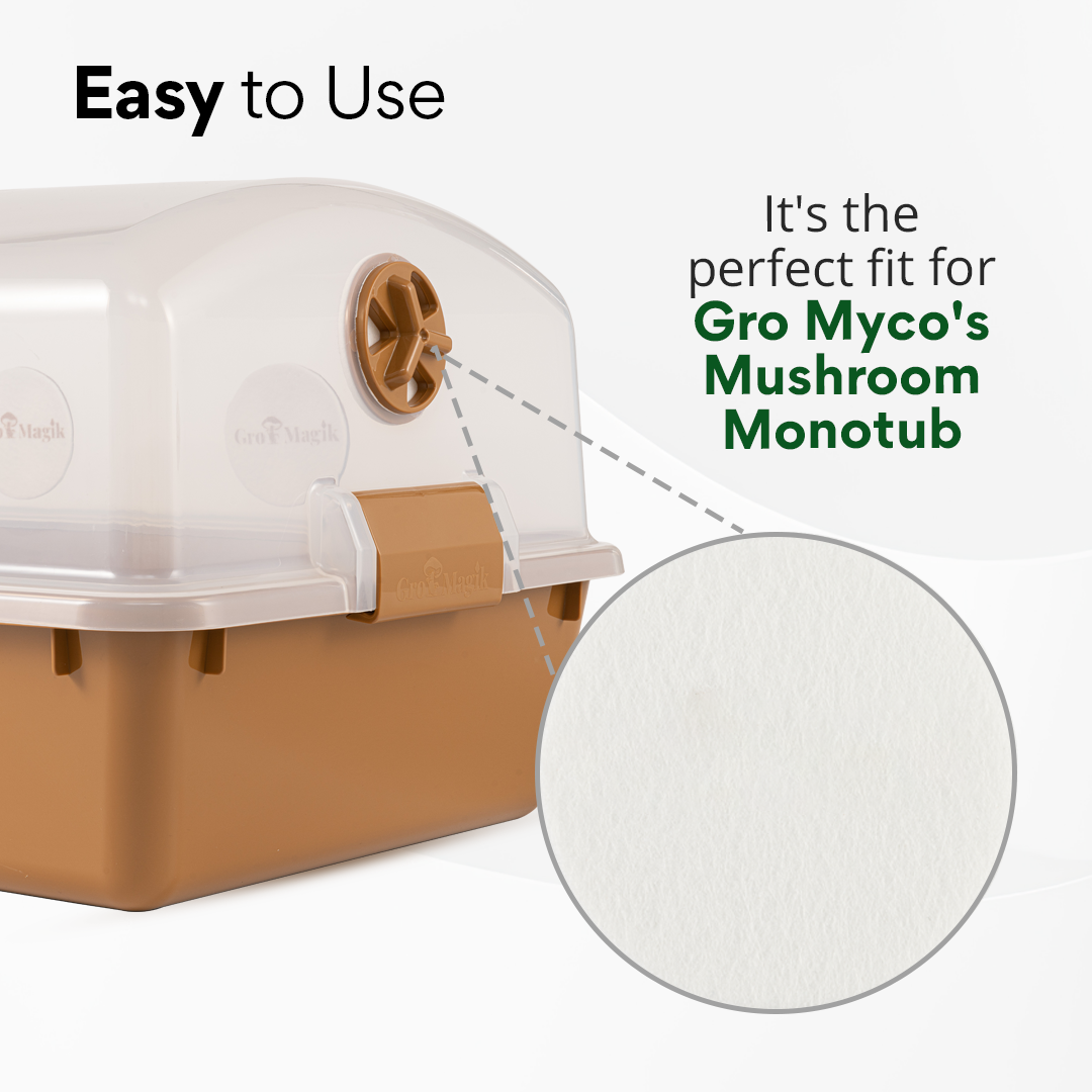 Monotub Filter Patches - 6 Pack