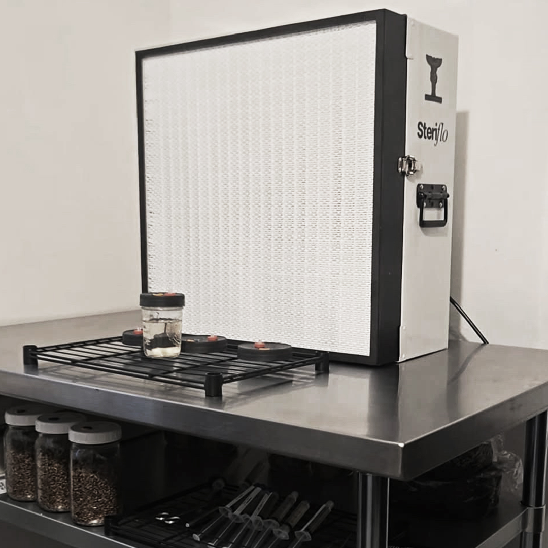 Steriflo 2×2 H13 HEPA Flow Hood for Mushroom Growing